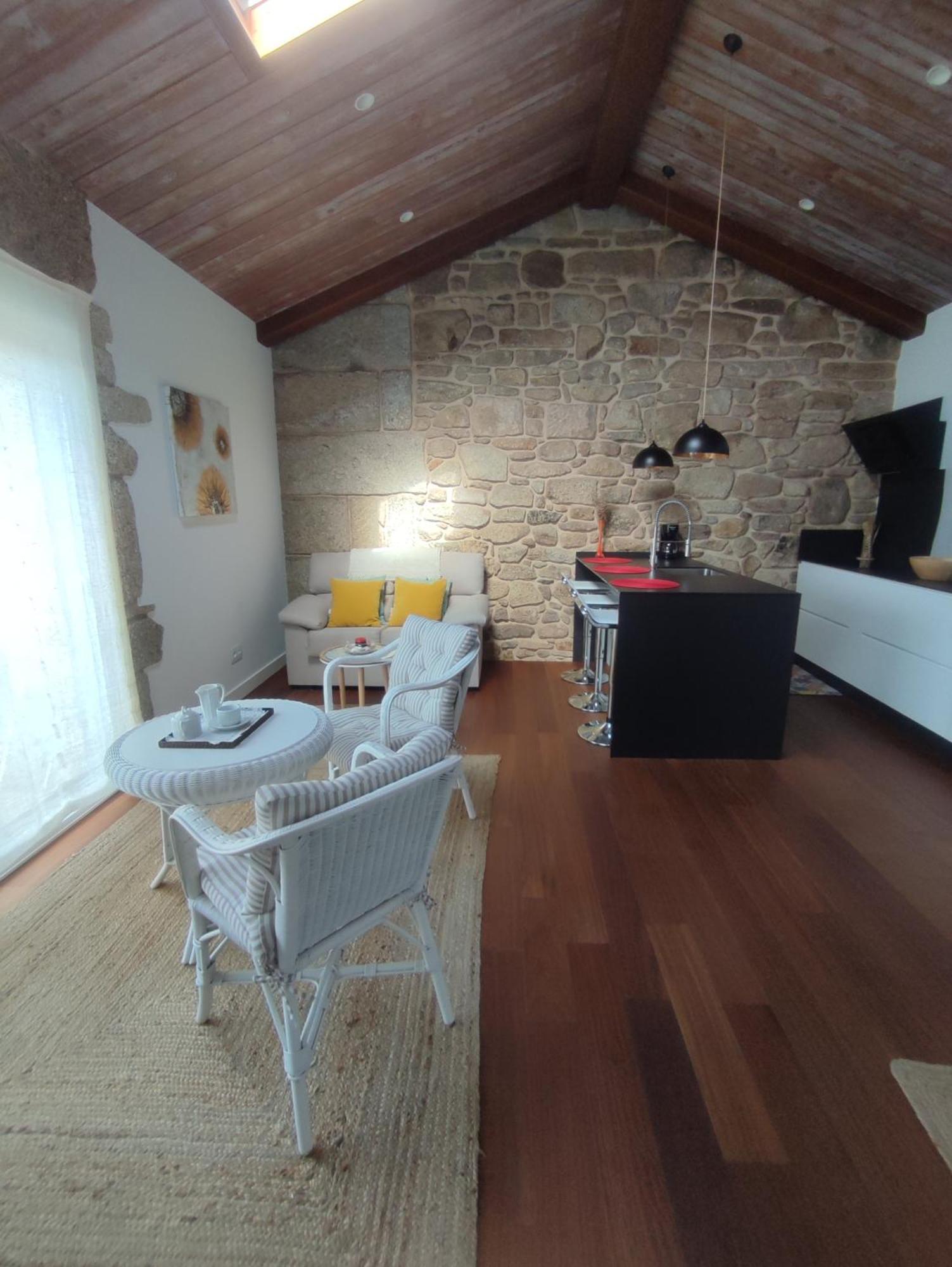 Вилла O Inino Casita Rural Costera Эль-Грове Экстерьер фото