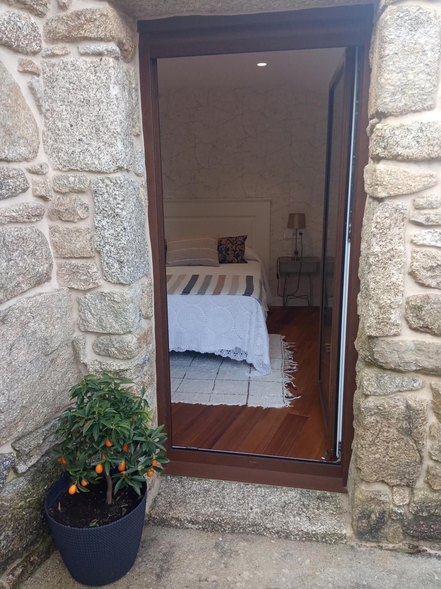 Вилла O Inino Casita Rural Costera Эль-Грове Экстерьер фото