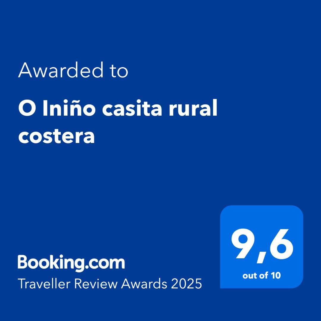 Вилла O Inino Casita Rural Costera Эль-Грове Экстерьер фото